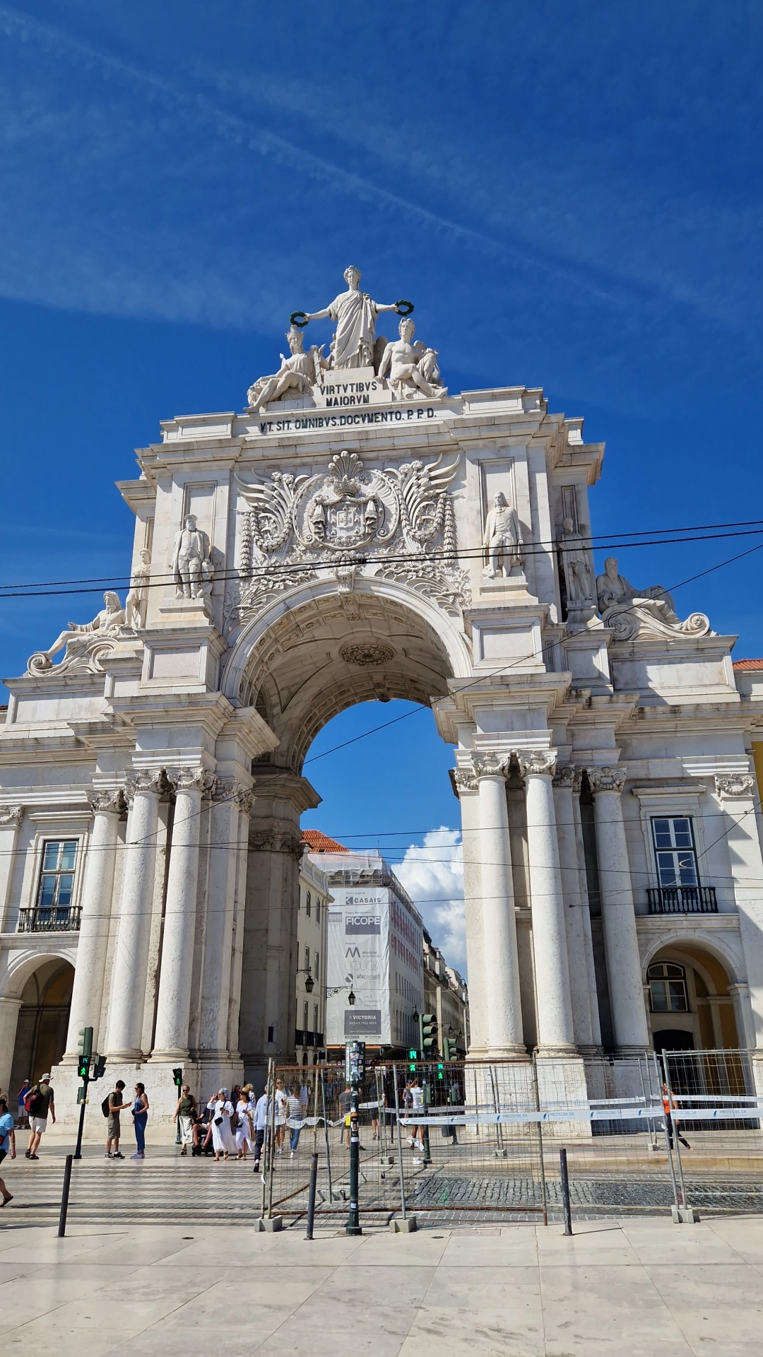 The Arch in Rua Augusta Lisbon