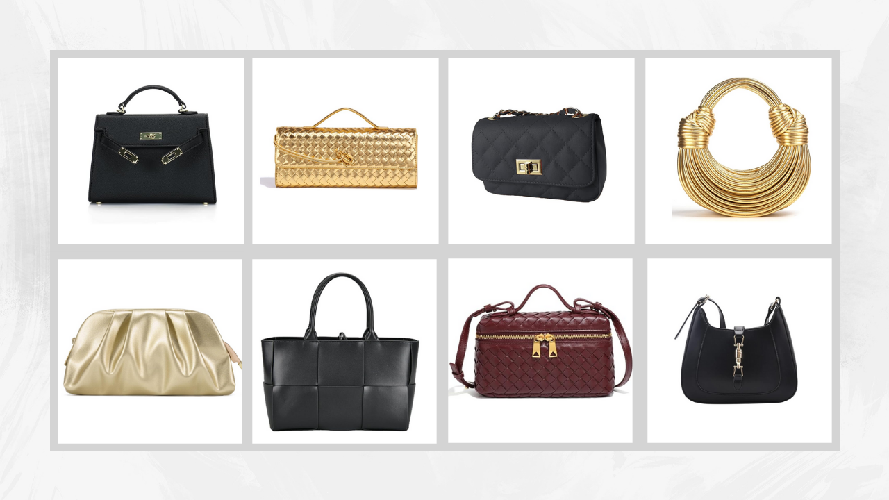 Designer inspired bags on Amazon