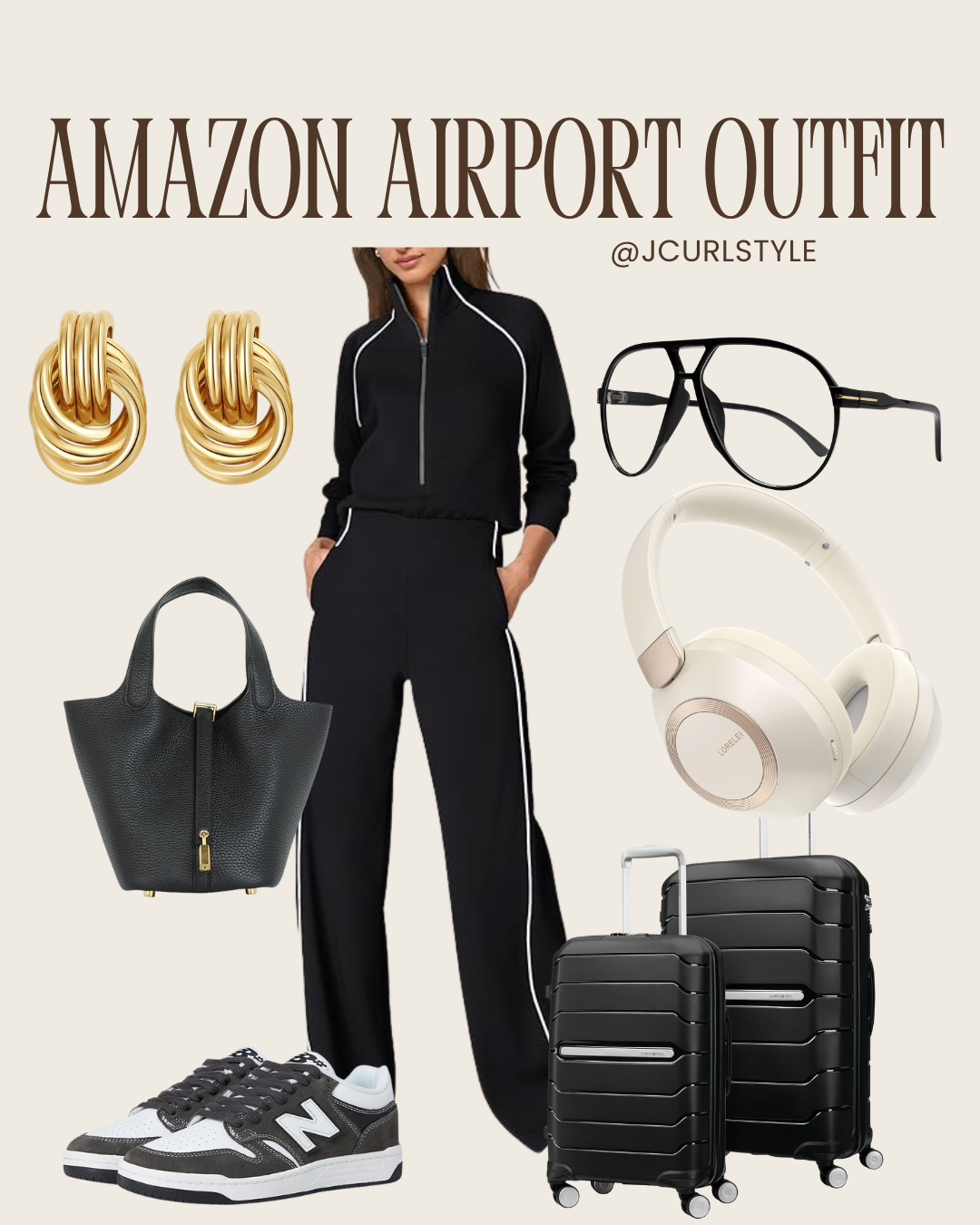 Trendy Amazon Airport outfit - travel outfit