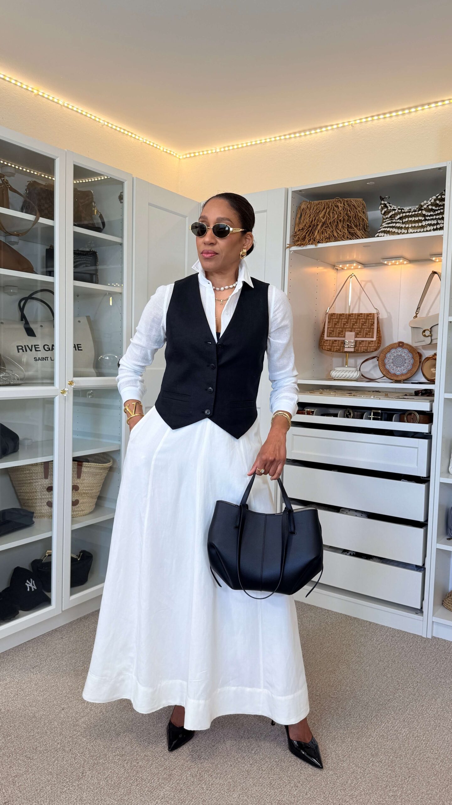 How to style a maxi skirt