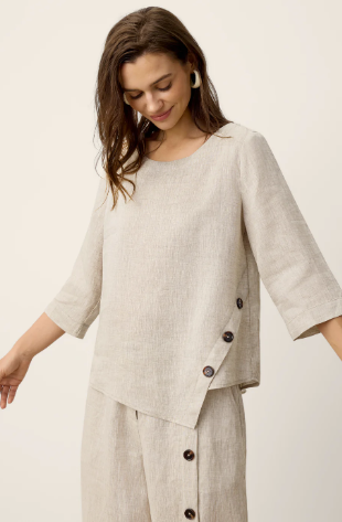 Lintico 100% women's natural linen clothing discount code